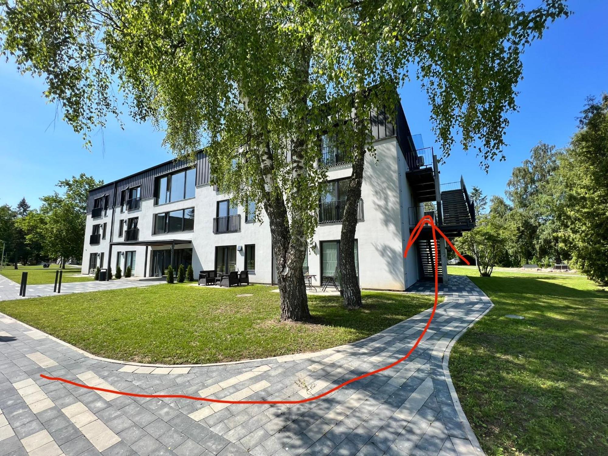 Lovely Apartment By The Sea. Ķesterciems Екстериор снимка